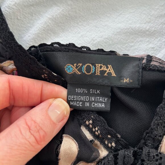 100% Silk butterfly cocktail dress - Picture 3 of 8